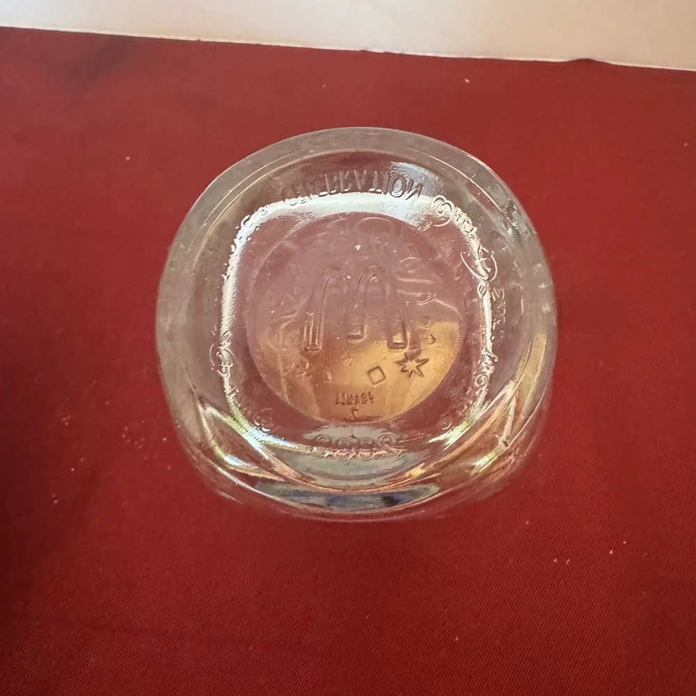 Fantasia Sorcerer Mickey Disney Glass Tumbler McDonald's 2000 Epcot